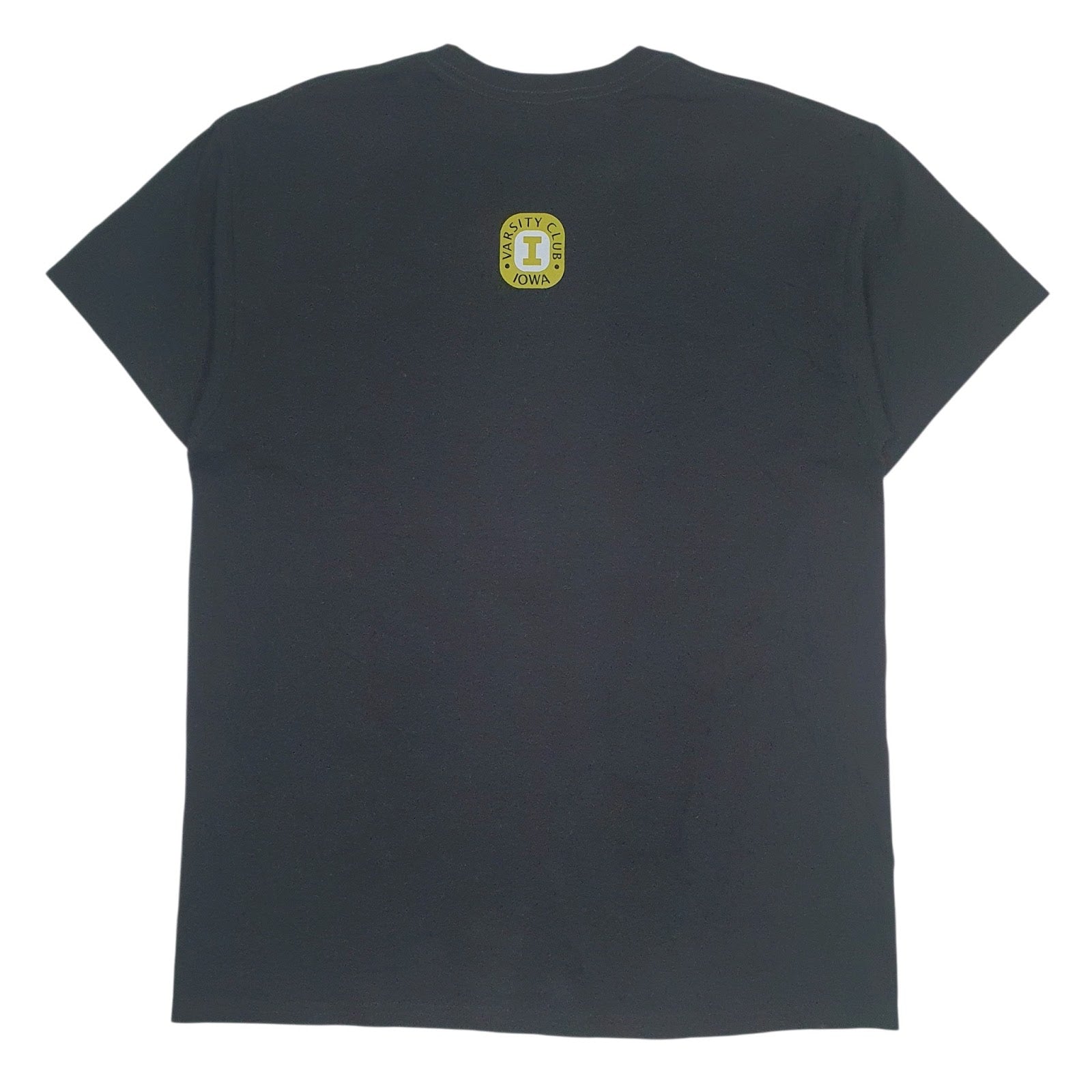 Mens Black Gildan Iowa Hawkeyes  T Shirt