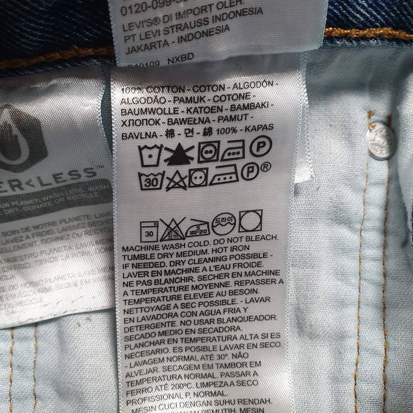 Mens Blue Levis   Jeans