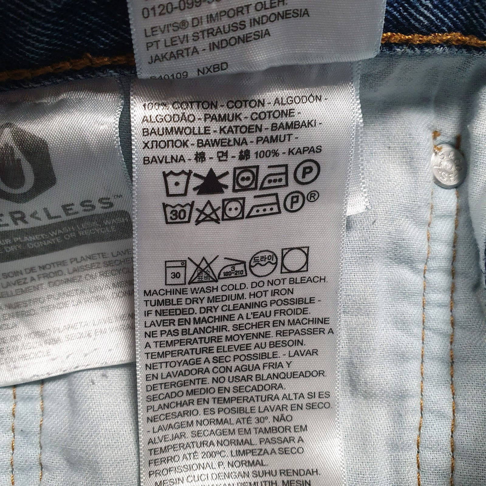 Mens Blue Levis   Jeans