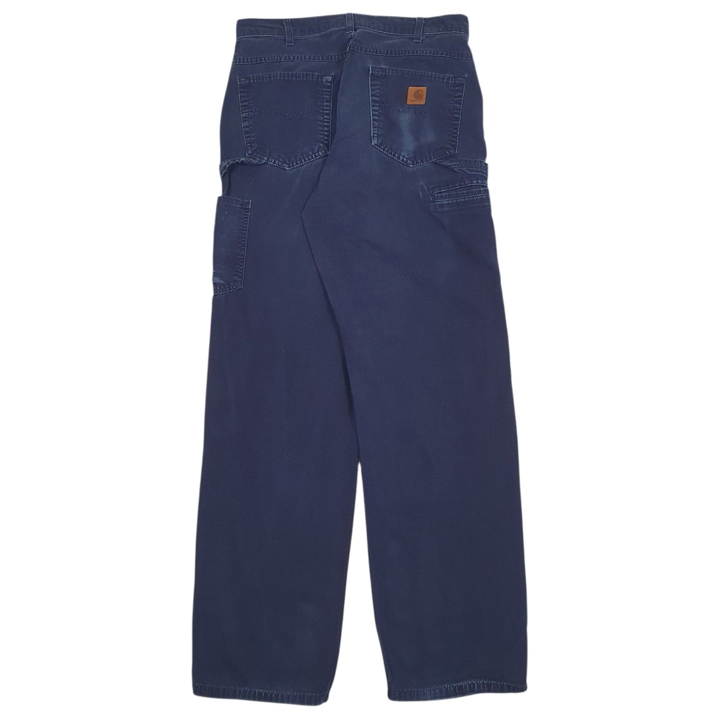 Mens Navy Carhartt B159-NVY Workwear  Trousers