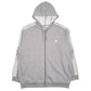 Mens Grey Adidas  Full Zip Jumper