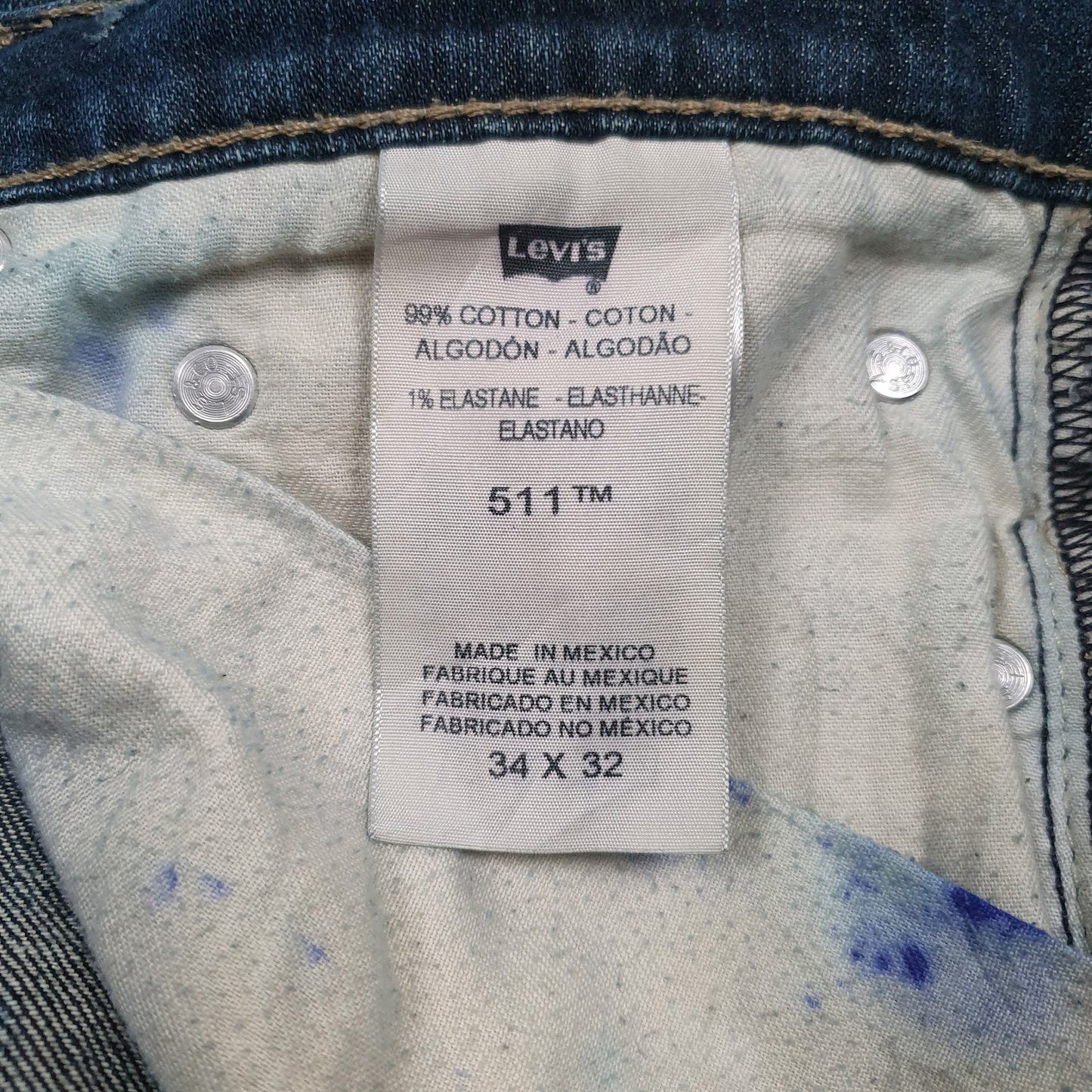Mens Blue Levis   Jeans