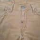 Mens Beige Levis 514  Trousers