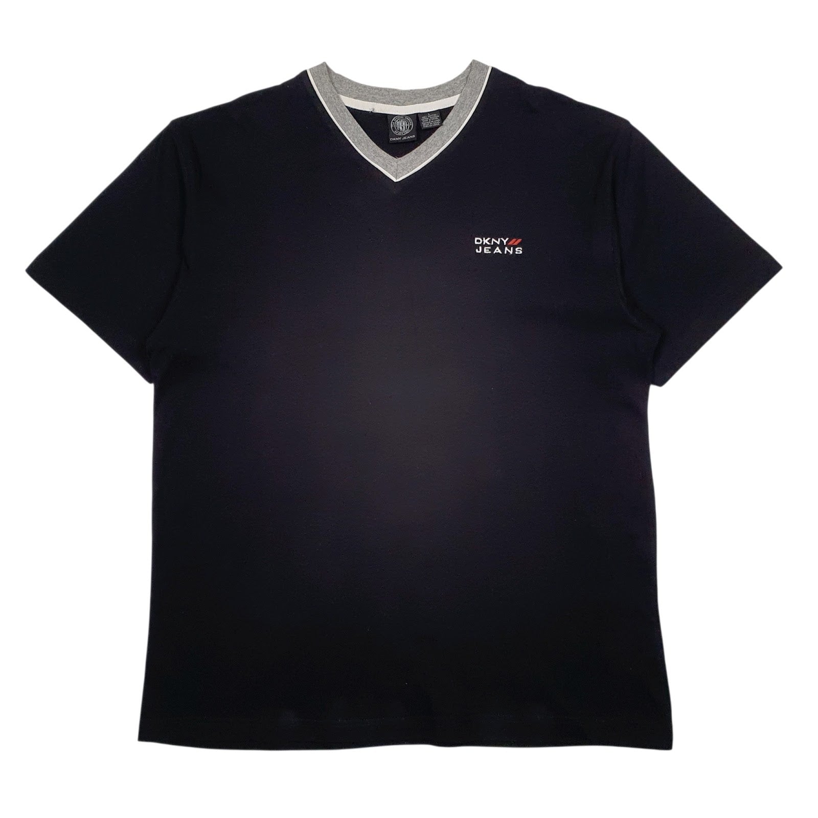 Mens Black DKNY Vintage Short Sleeve T Shirt