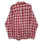 Mens Red L.L.Bean Flannel  Shirt