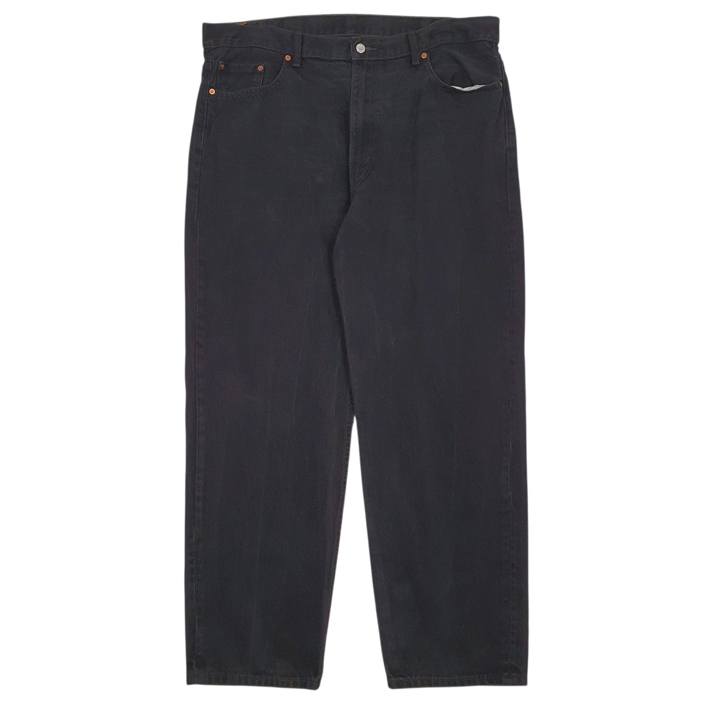 Mens Black Levis  550 JeansW42 L32