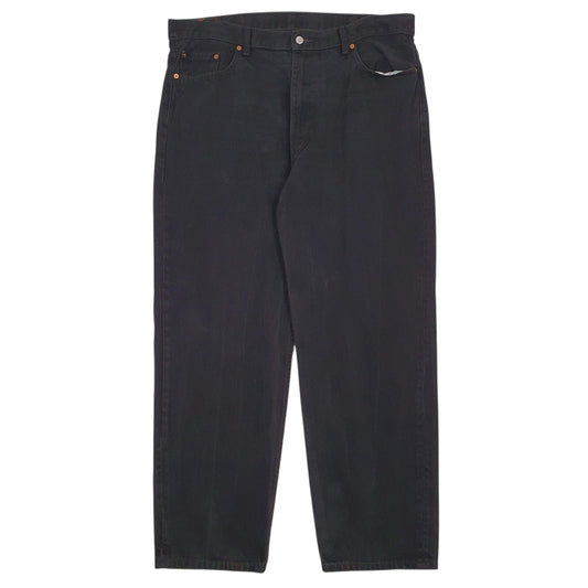 Mens Black Levis  550 JeansW42 L32