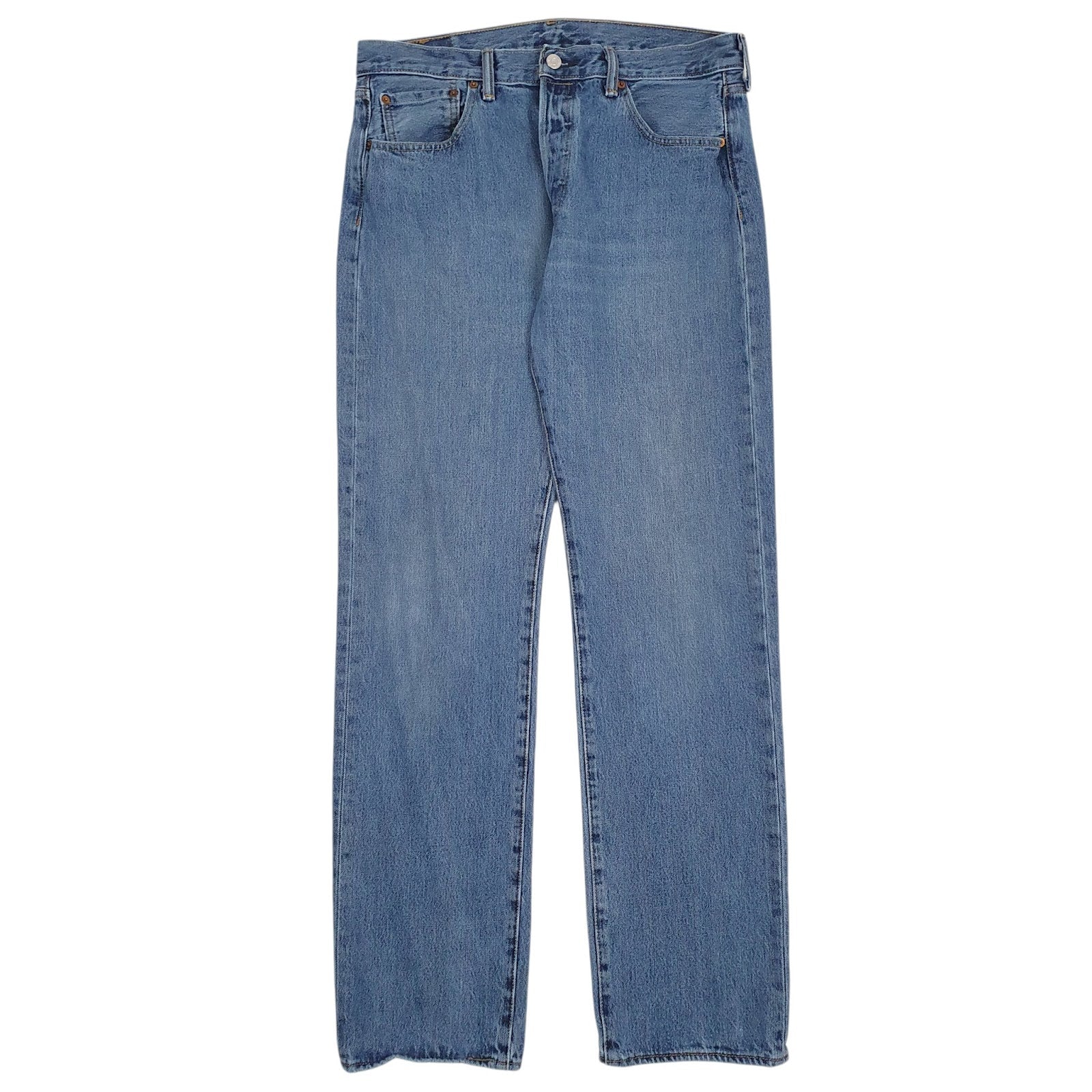 Mens Blue Levis  501 JeansW34 L34