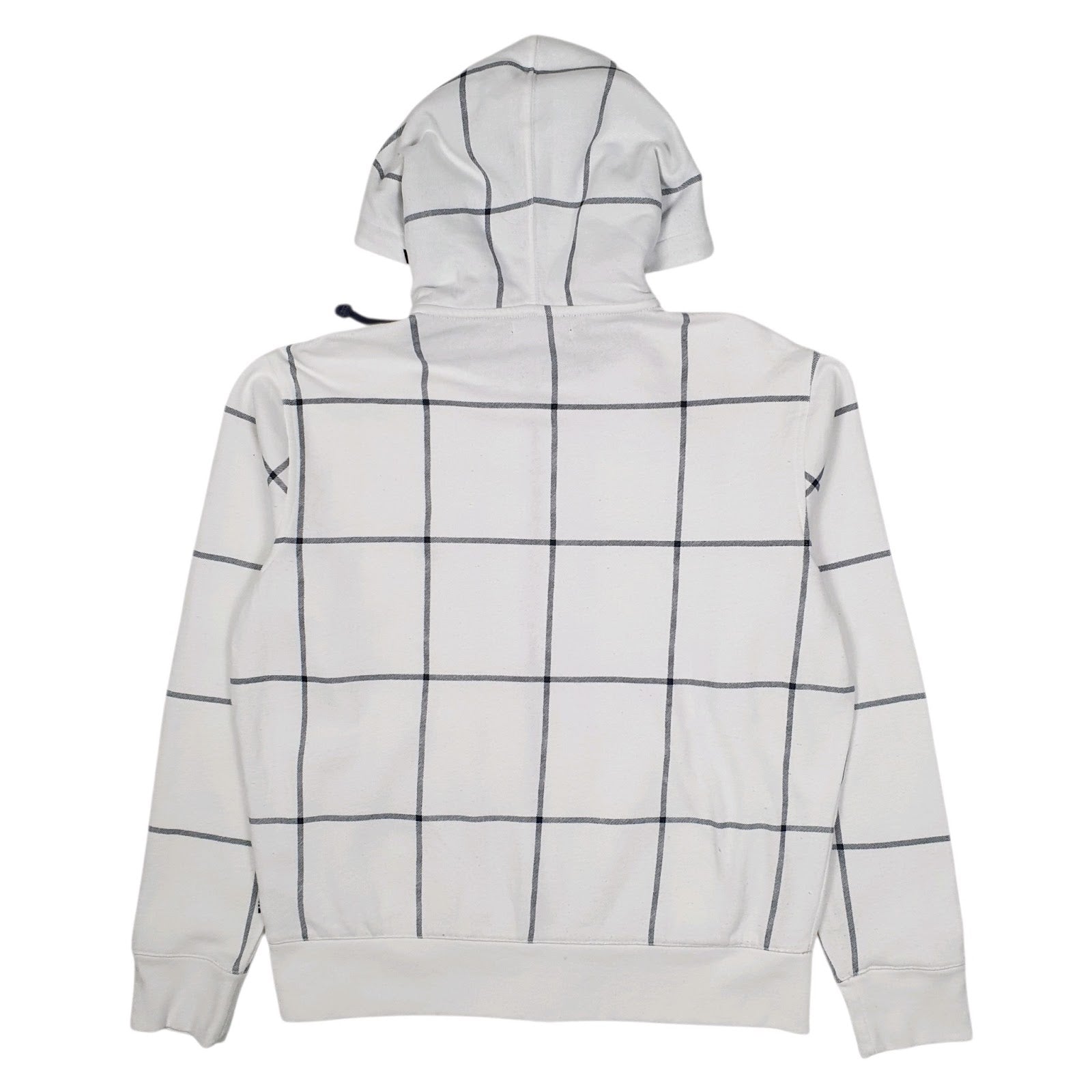 Mens White Nautica Hoodie Full Zip Jumper
