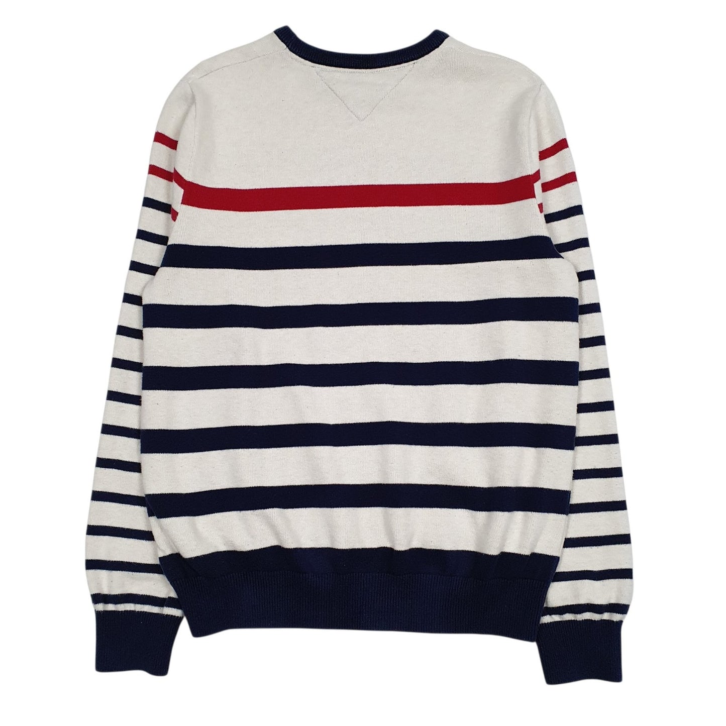 Mens Cream Tommy Hilfiger  Crewneck Jumper