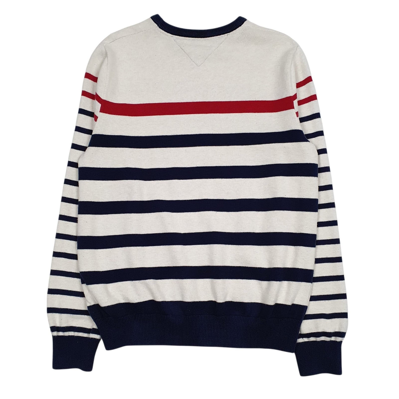 Mens Cream Tommy Hilfiger  Crewneck Jumper