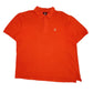 Mens Orange Southpole  Short Sleeve Polo Shirt