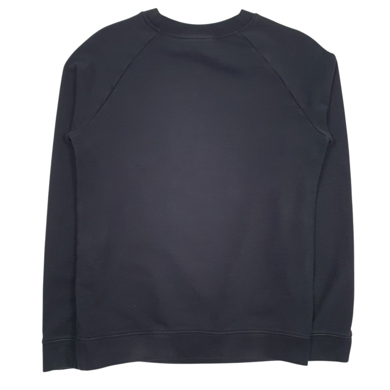Womens Black Adidas Spellout Crewneck Jumper