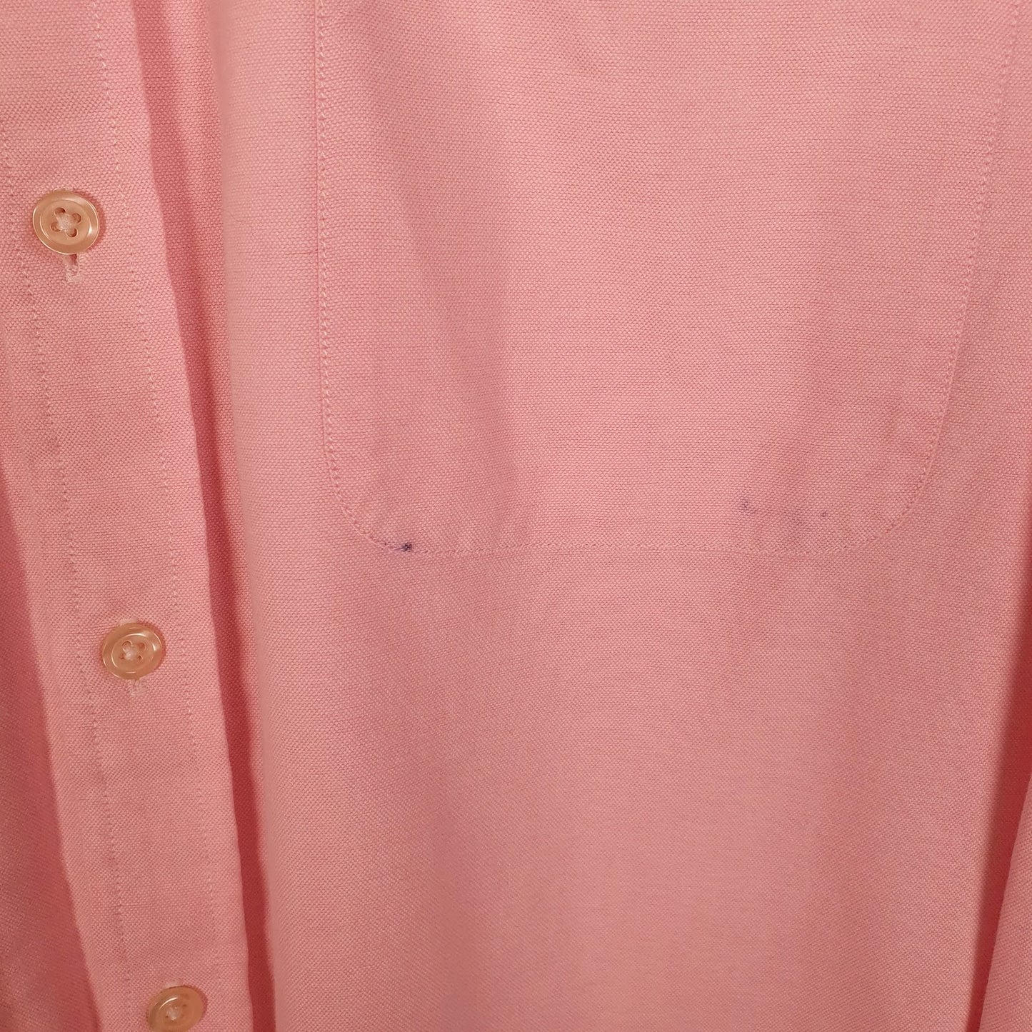 Mens Pink Charles Tyrwhitt Oxford Weave  Shirt