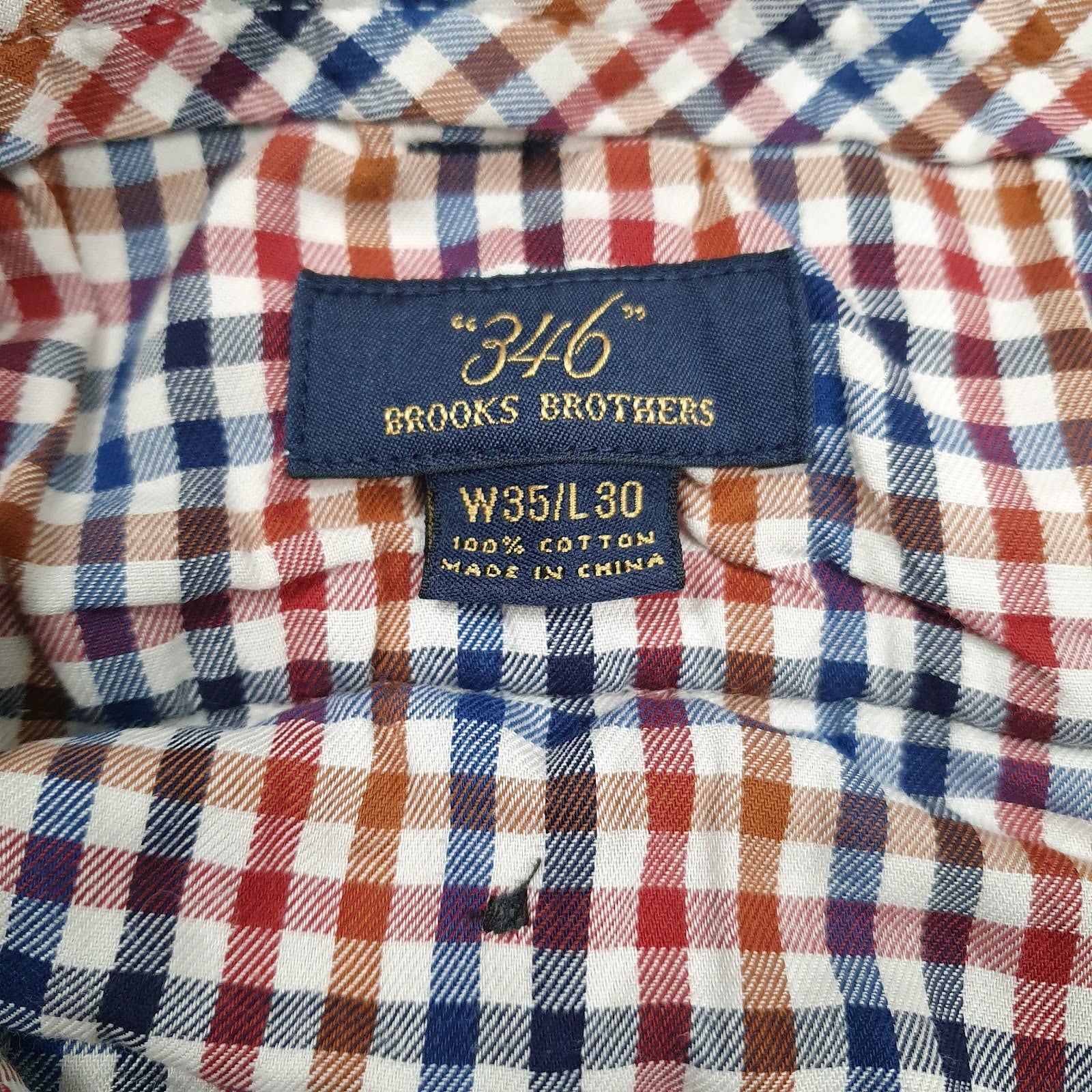 Mens Navy Brooks Brothers 346  Trousers