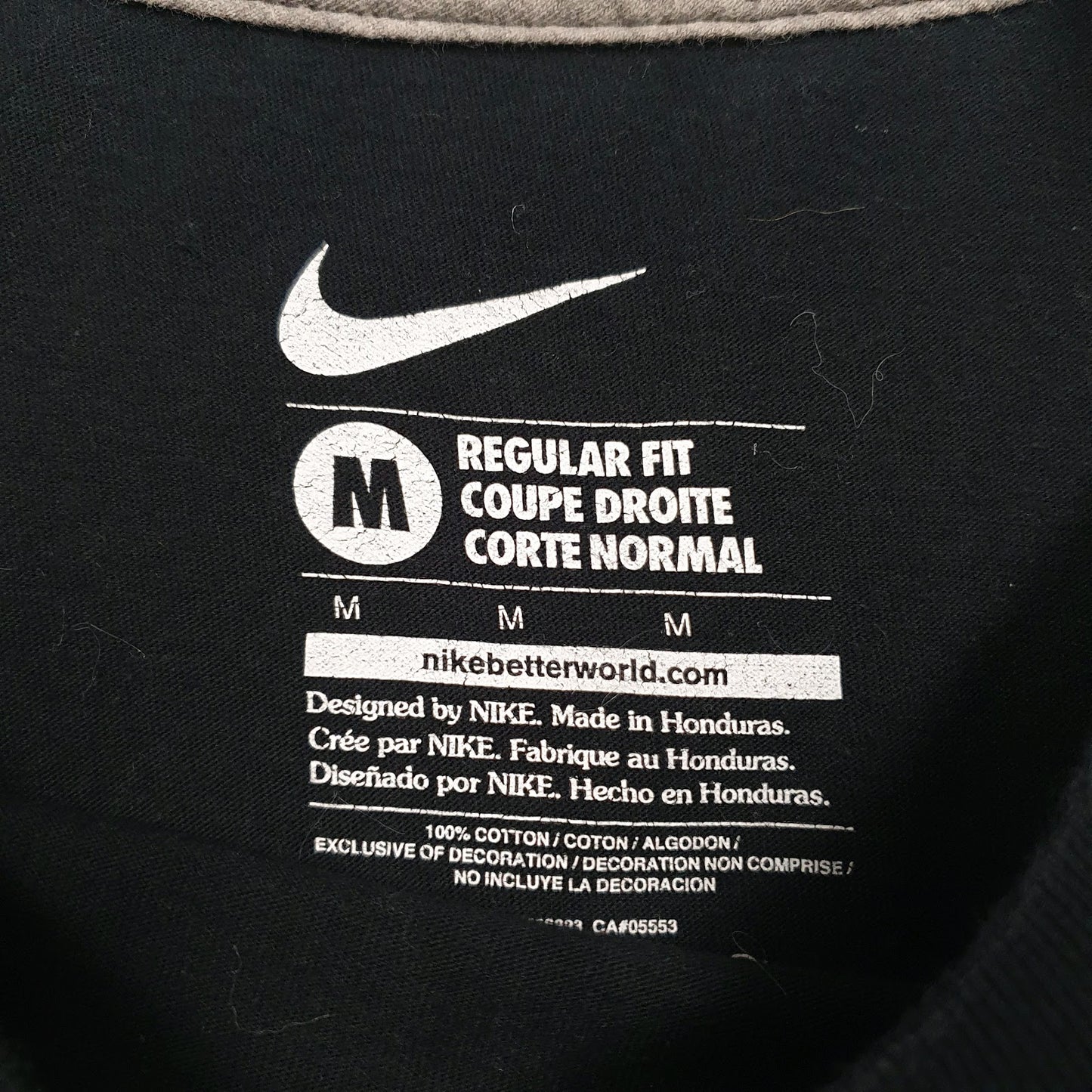 Mens Black Nike   T Shirt