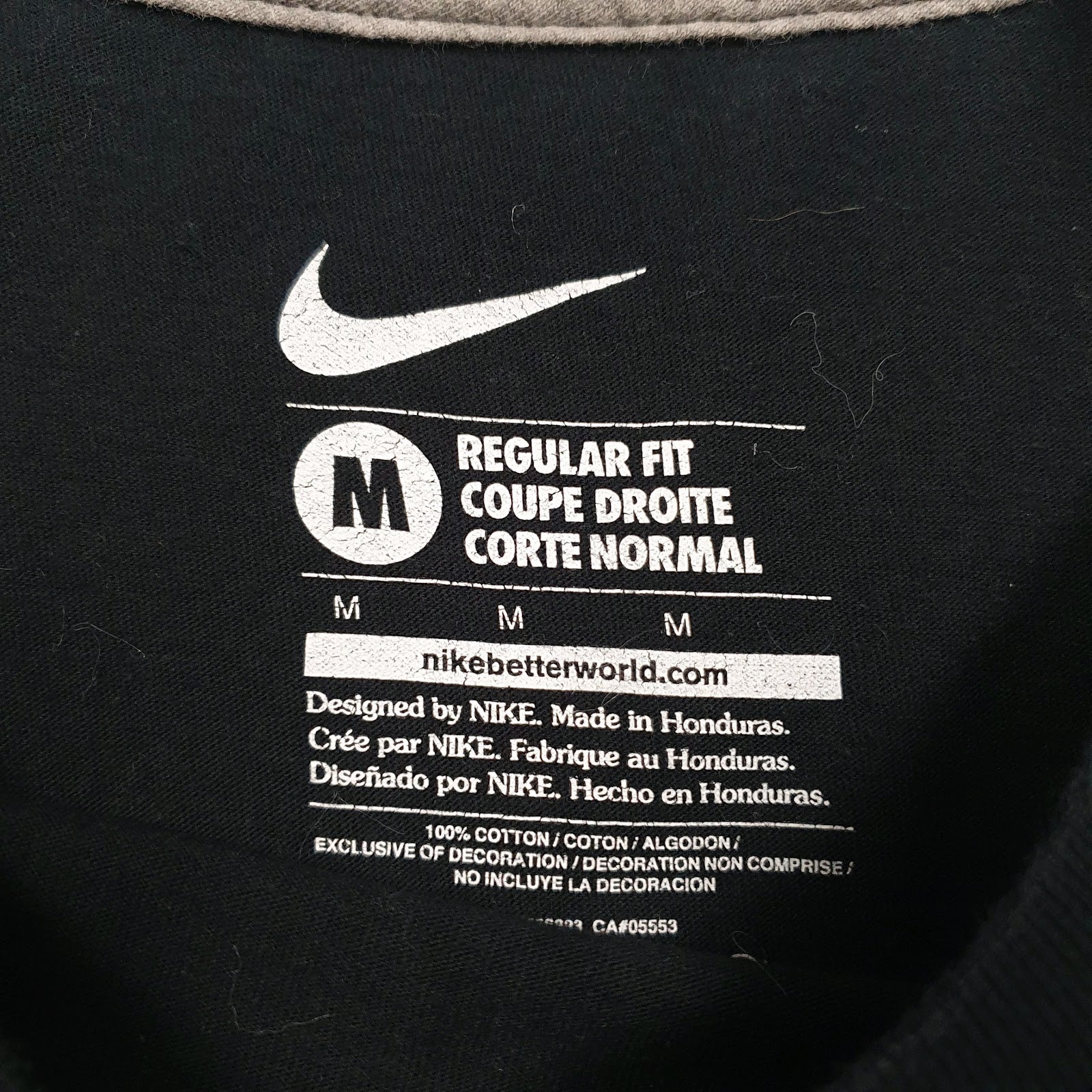 Mens Black Nike   T Shirt