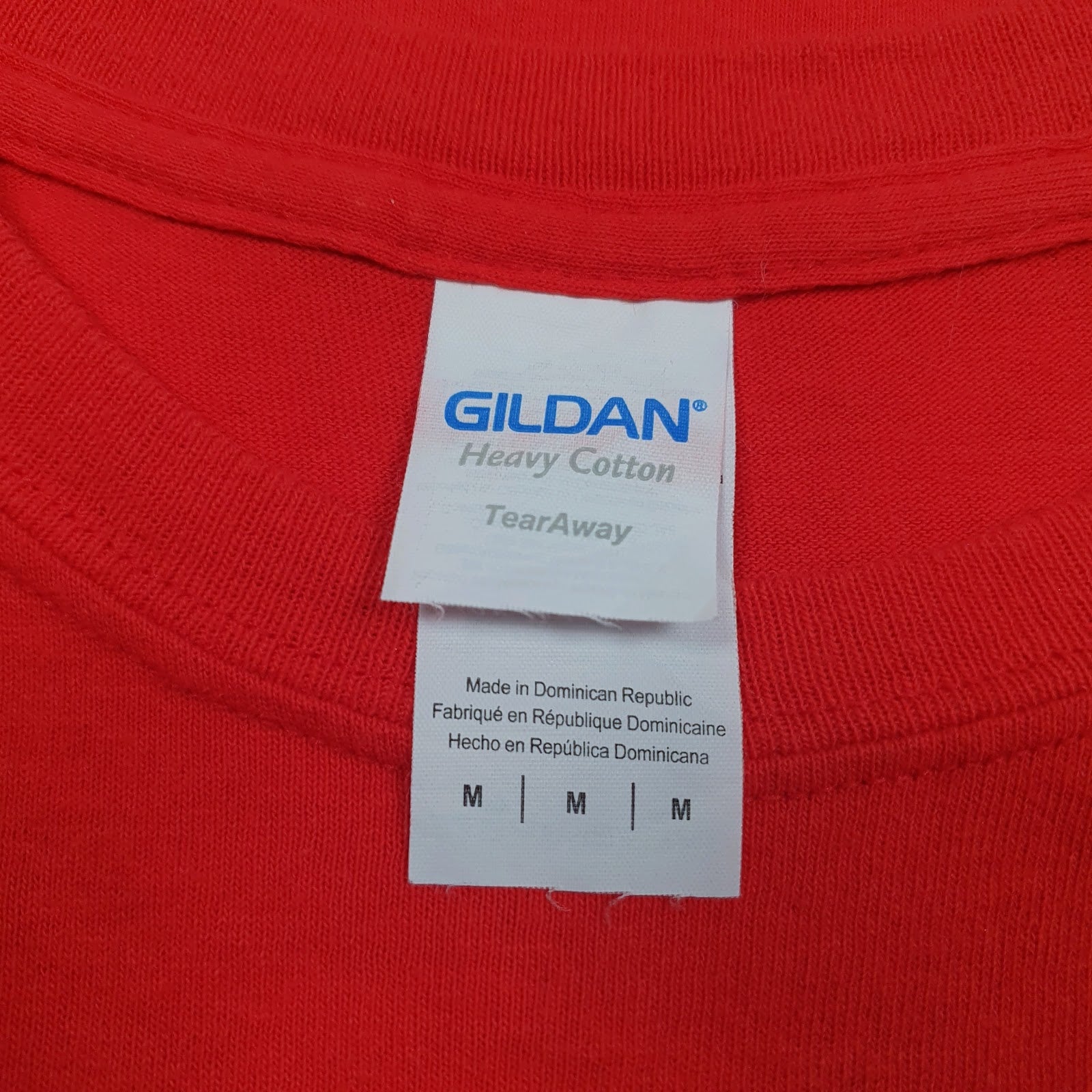 Mens Red Gildan Fishers Tigers Football  T Shirt