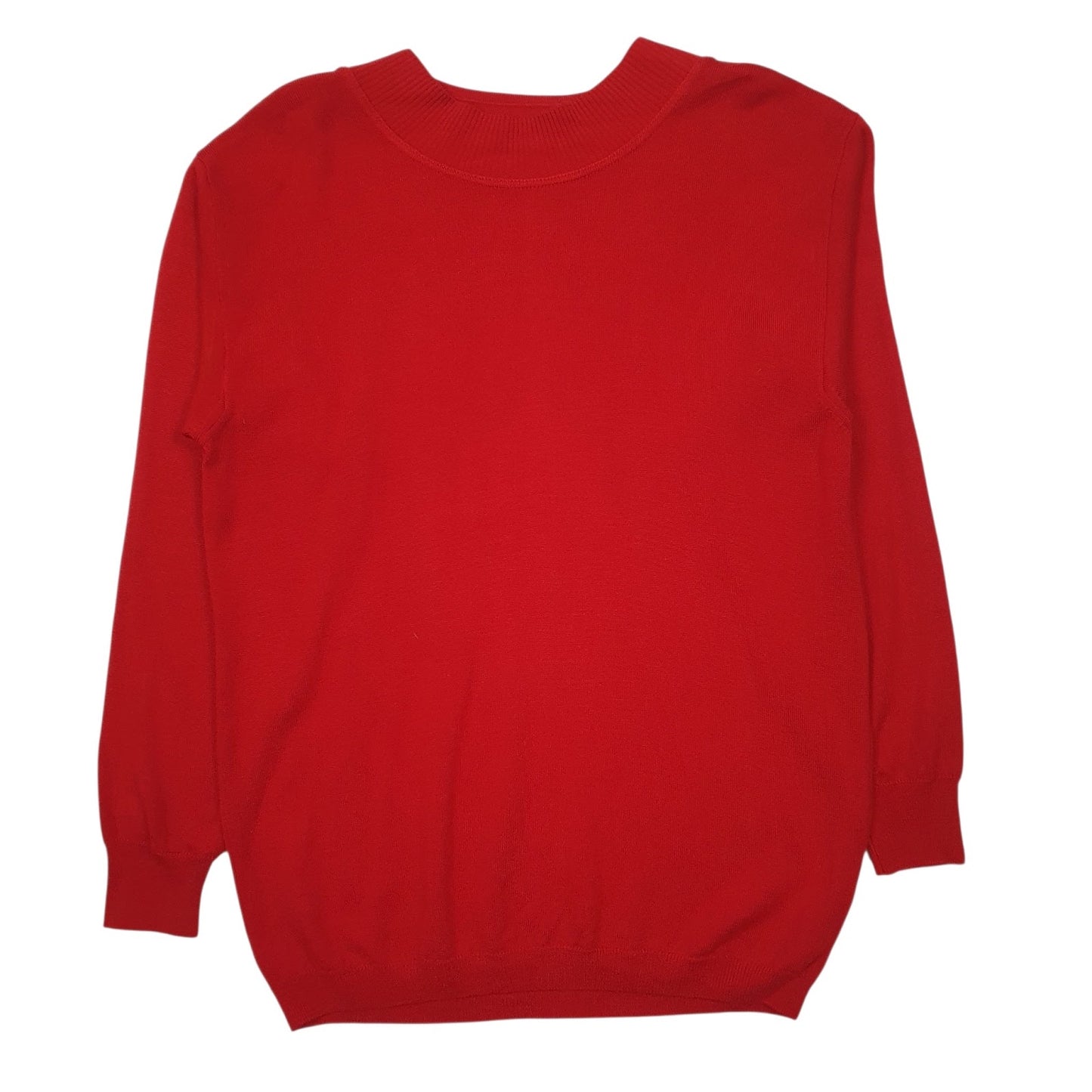 Womens Red Unbranded  Crewneck Jumper