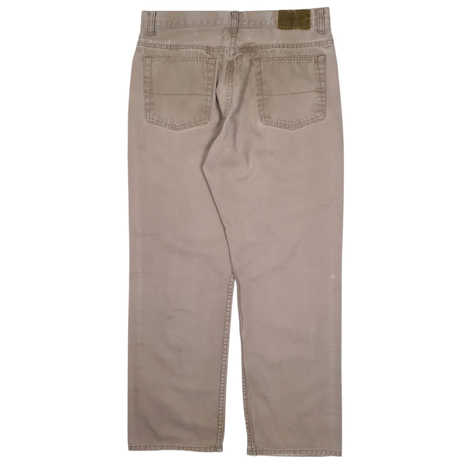 Mens Beige Schmidt Workwear  Trousers