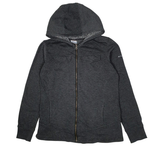 Womens Grey Columbia Sportswear Company Hoodie Full Zip Jumper