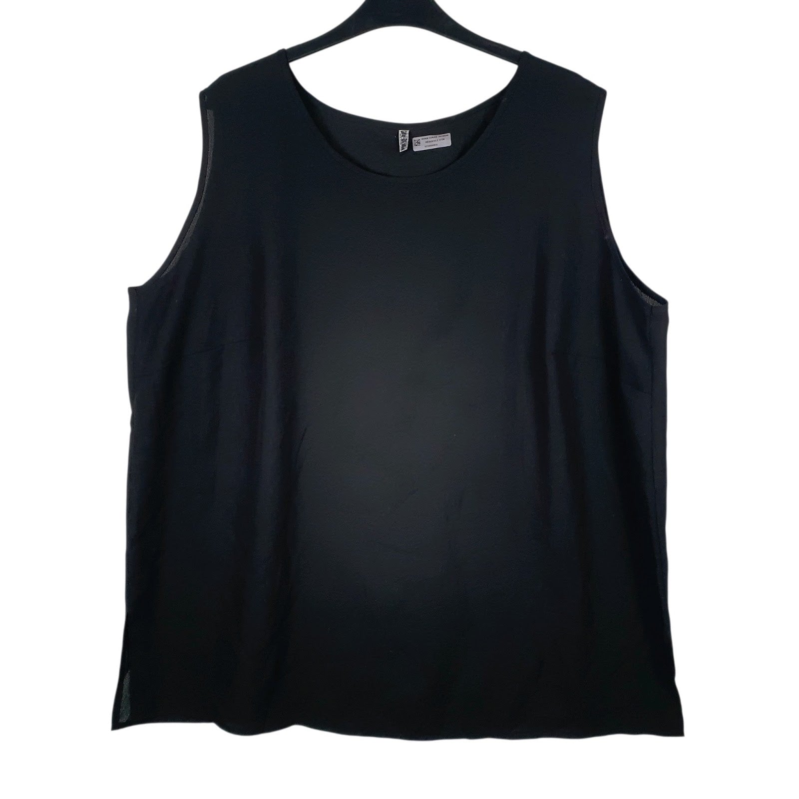 Womens Black Unbranded  Sleeveless T Shirt