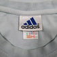 Mens Blue Adidas Vintage 90s Spellout  T Shirt