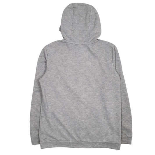 Mens Grey Nike Dri-Fit Hoodie Jumper