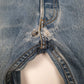 Mens Blue Levis Distressed Vintage 00s  Jeans