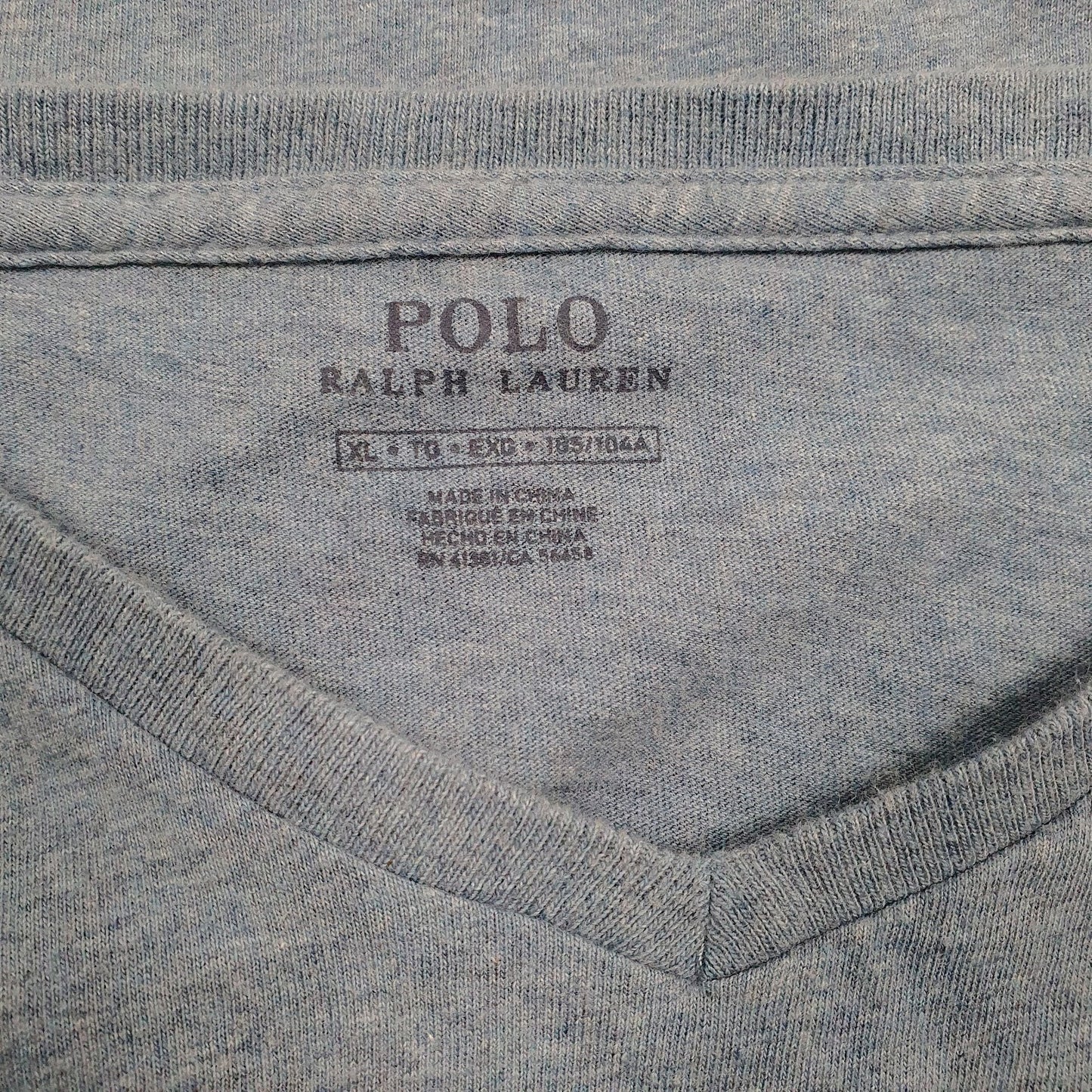 Mens Blue Polo Ralph Lauren   T Shirt