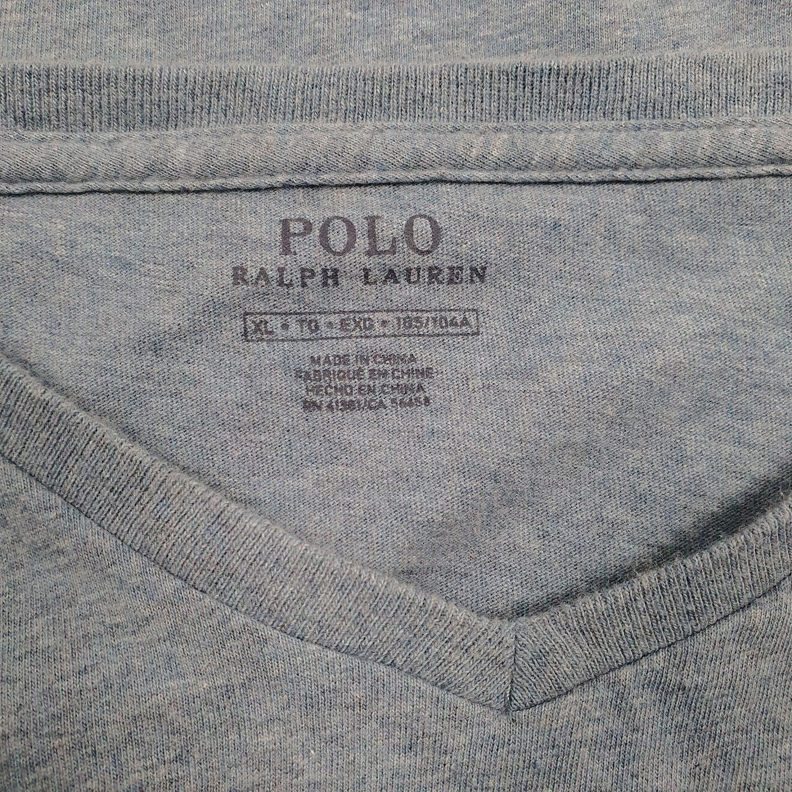 Mens Blue Polo Ralph Lauren   T Shirt