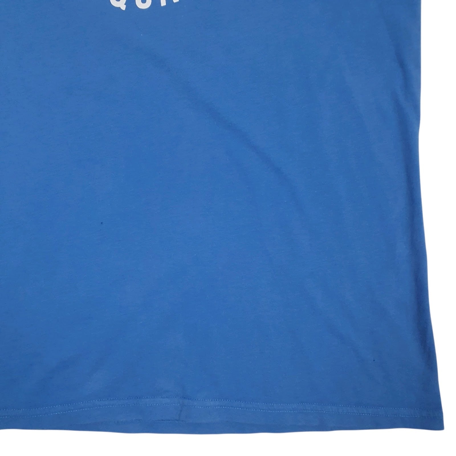 Mens Blue Armani Jeans Spellout Slim  T Shirt