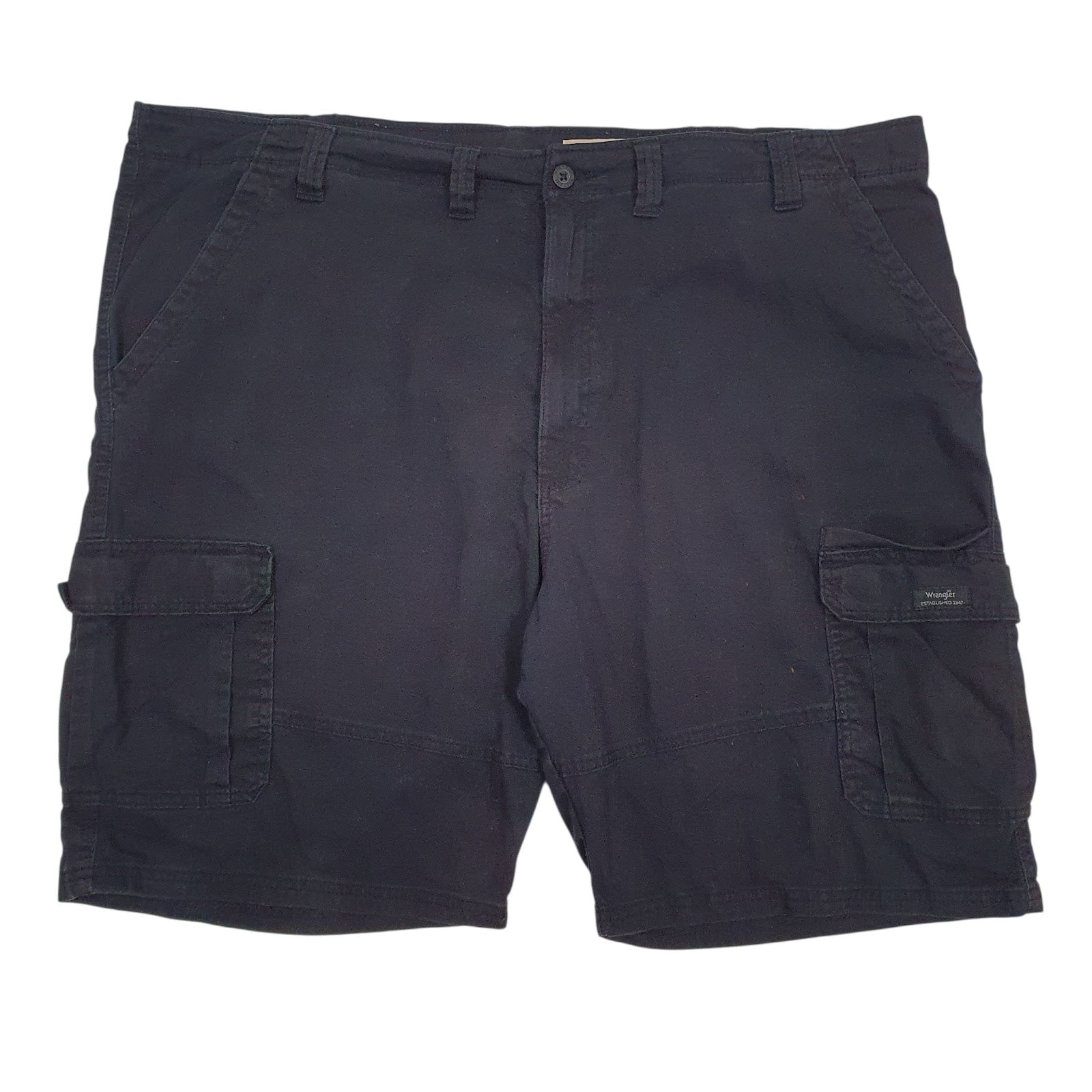 Mens Black Wrangler  Cargo Shorts