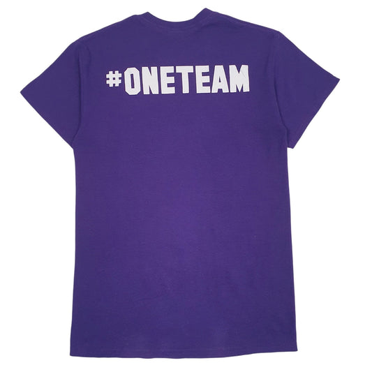 Mens Purple Gildan We Are West  T Shirt
