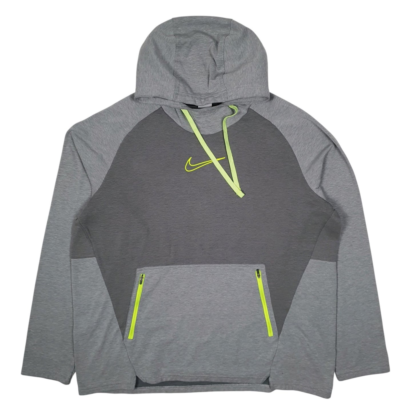 Mens Grey Nike Therma Fit Hoodie Jumper