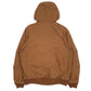 Mens Brown Lee Sherpa Lined  Coat