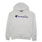 Mens White Champion  Hoodie Jumper