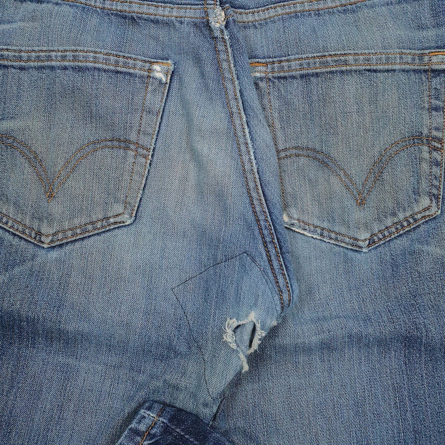 Mens Blue Levis   Jeans