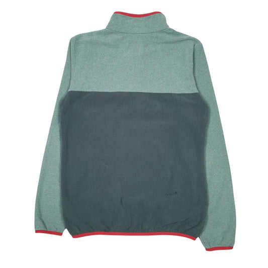 Womens Green Columbia Sportswear Company  Quarter Zip Jumper