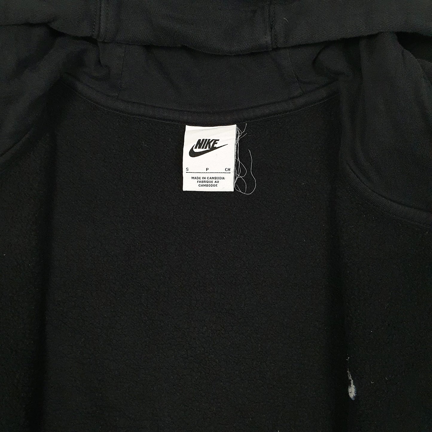 Mens Black Nike Hoodie Full Zip Jumper