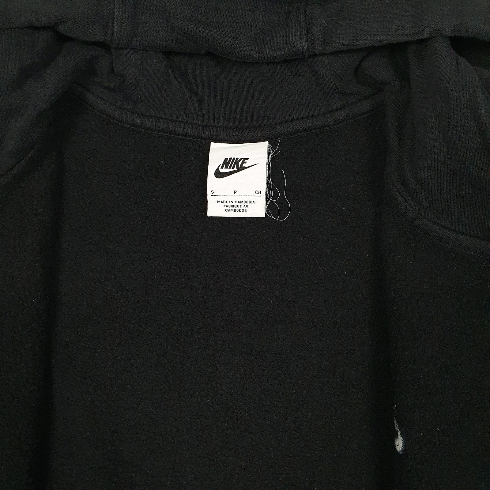 Mens Black Nike Hoodie Full Zip Jumper