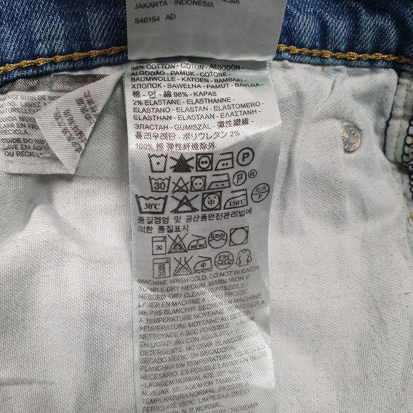 Mens Blue Levis   Jeans