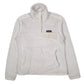 Womens White Patagonia Re Tool Snap T Quarter Zip Jumper