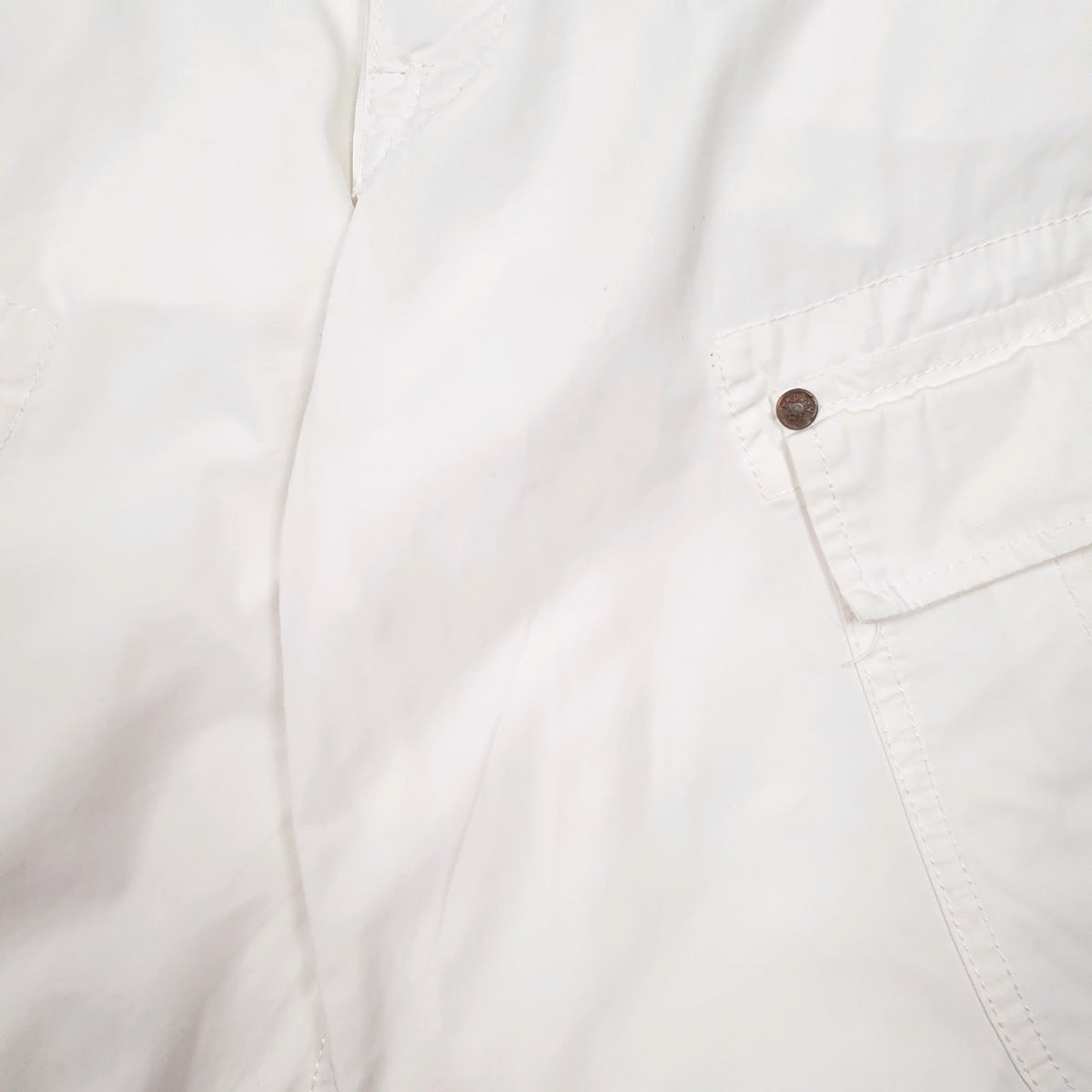 Mens White Replay   Shorts