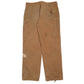 Mens Brown Carhartt B111 BRN Workwear Blanket Lined  Trousers