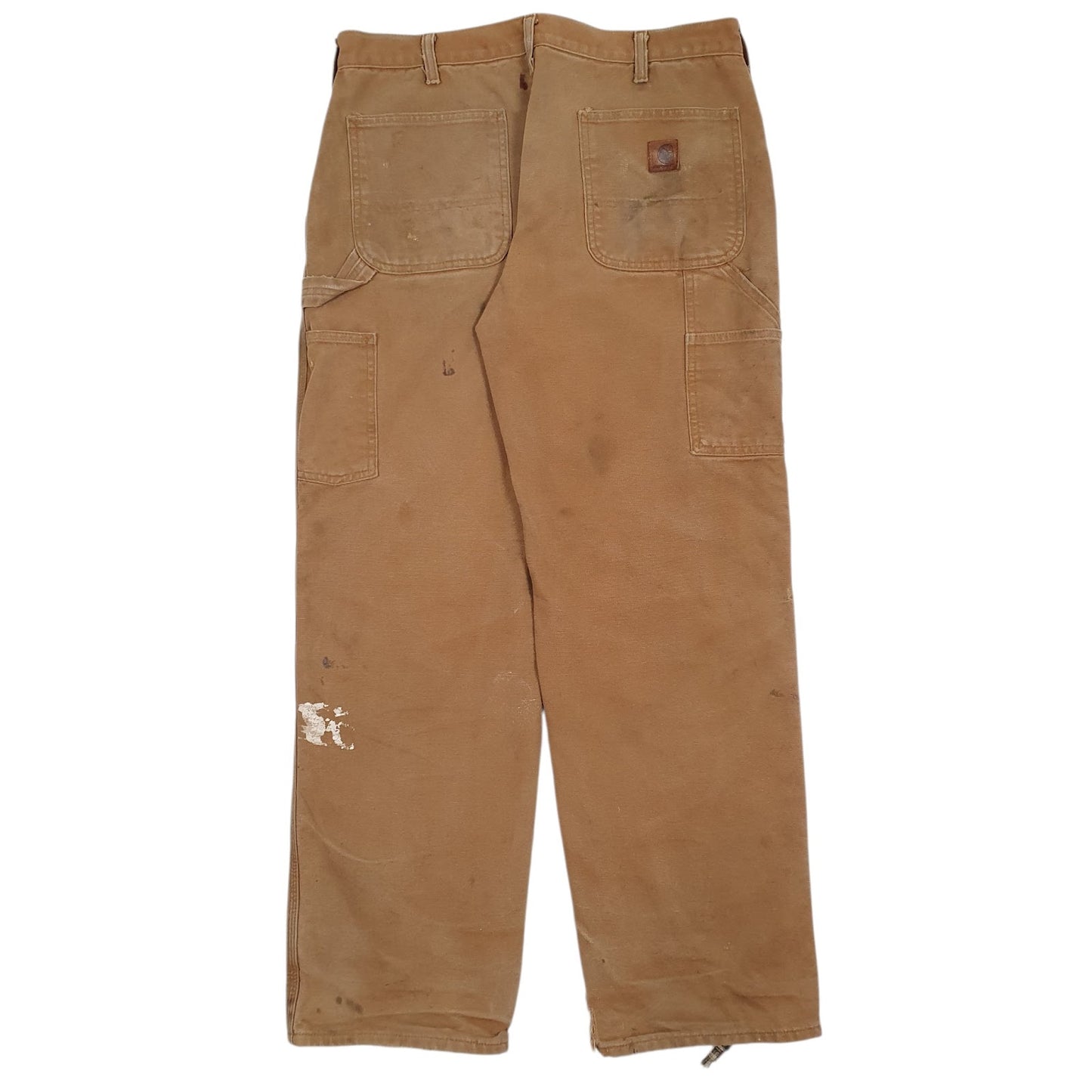 Mens Brown Carhartt B111 BRN Workwear Blanket Lined  Trousers