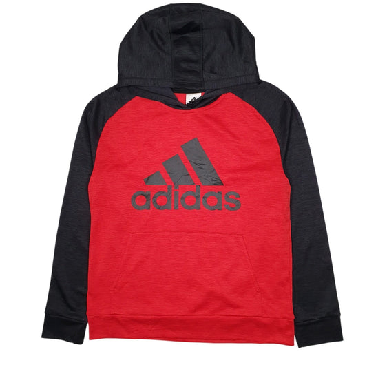 Womens Red Adidas  Hoodie Jumper