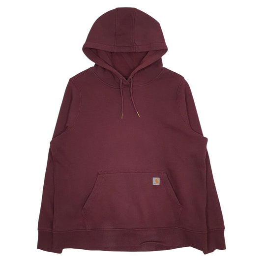 Womens Burgundy Carhartt  Hoodie Jumper