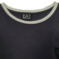 Mens Grey Emporio Armani Football Jersey  T Shirt