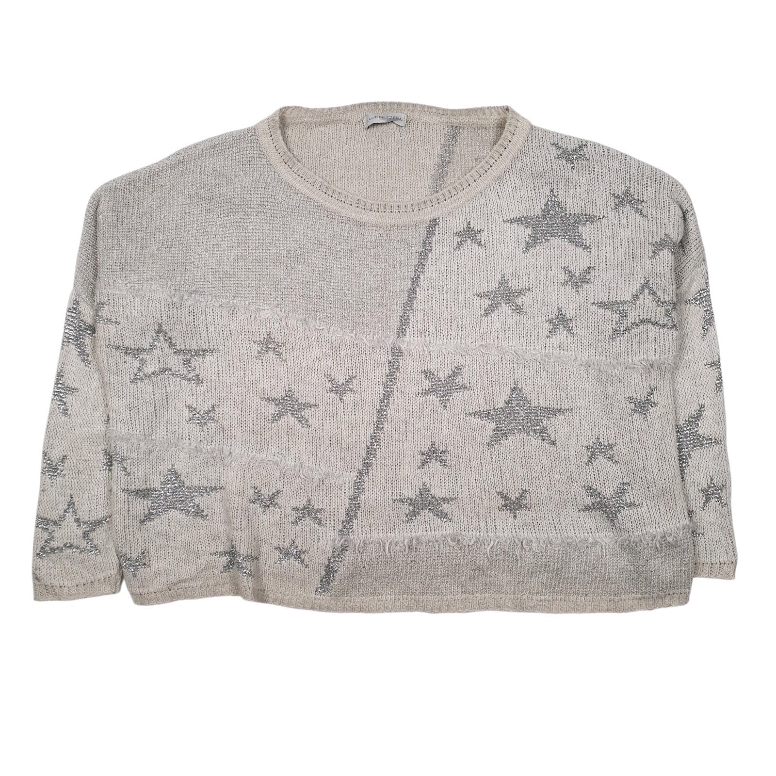 Womens Grey Zaub Ersjern Oversized Crewneck Jumper